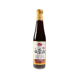 【龍宏】白蔭油420ml(傳統釀造醬油)