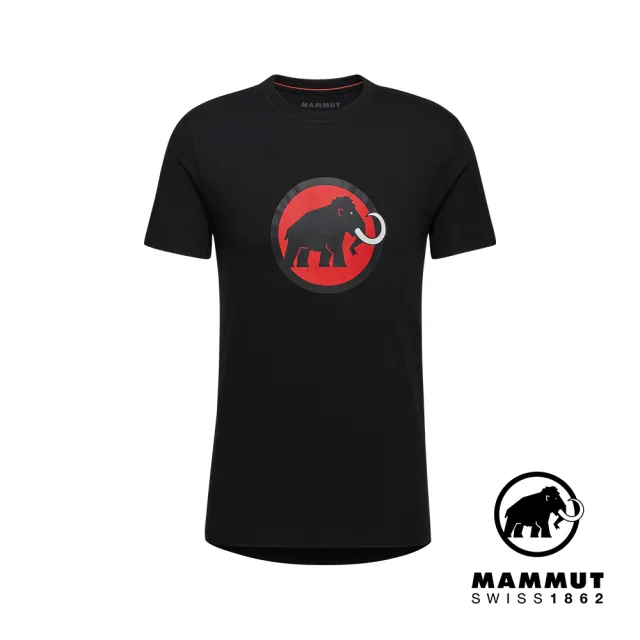 【Mammut 長毛象】Mammut Core T-Shirt Men Classic 機能短袖T恤 黑色 男款 #1017-05890