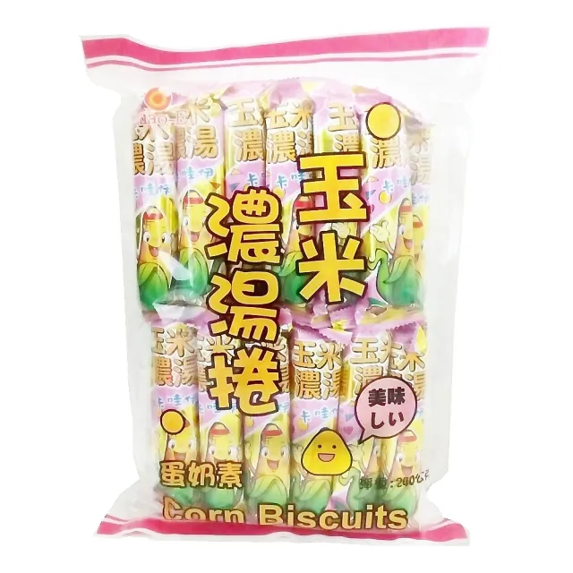 【巧益】玉米濃湯捲(200g)