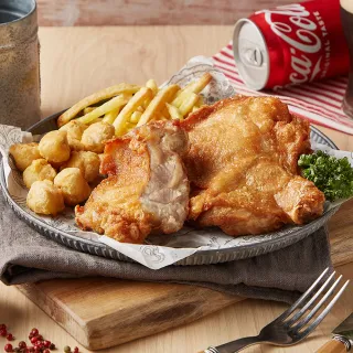 【大成】黃金脆皮雞腿排單包組210g︱大成食品(雞腿排 網購名品 超商團購)