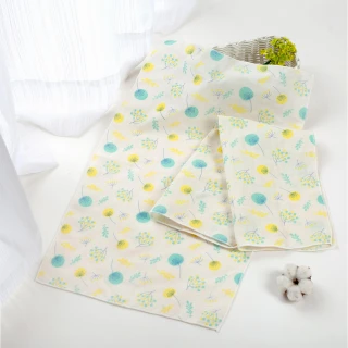 【Newstar 明日之星】MIT6入嬰兒媽咪有機棉紗洗澡巾(蒲公英 MIT、媽咪推薦款 新生兒)
