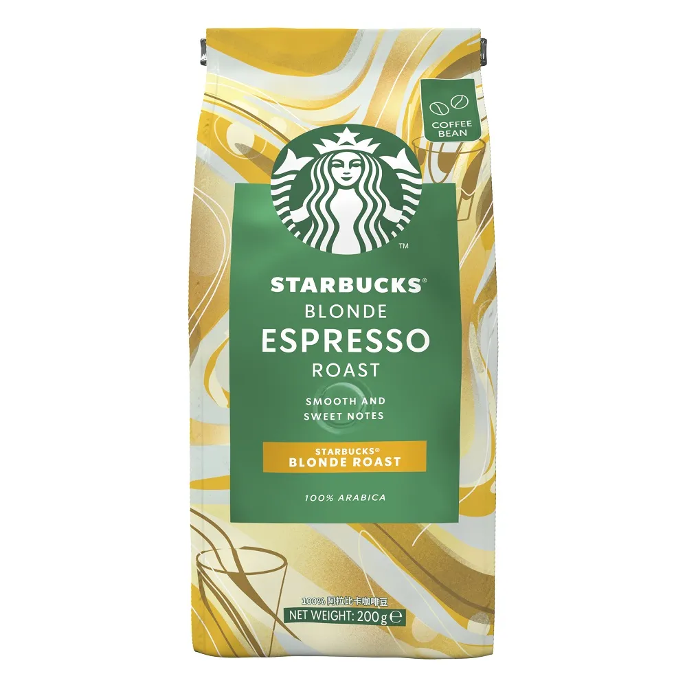STARBUCKS 星巴克】黃金烘焙咖啡豆200g/包- momo購物網- 好評推薦-2026年1月