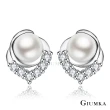 【GIUMKA】純銀珍珠耳環．新年禮物(銀色白款)