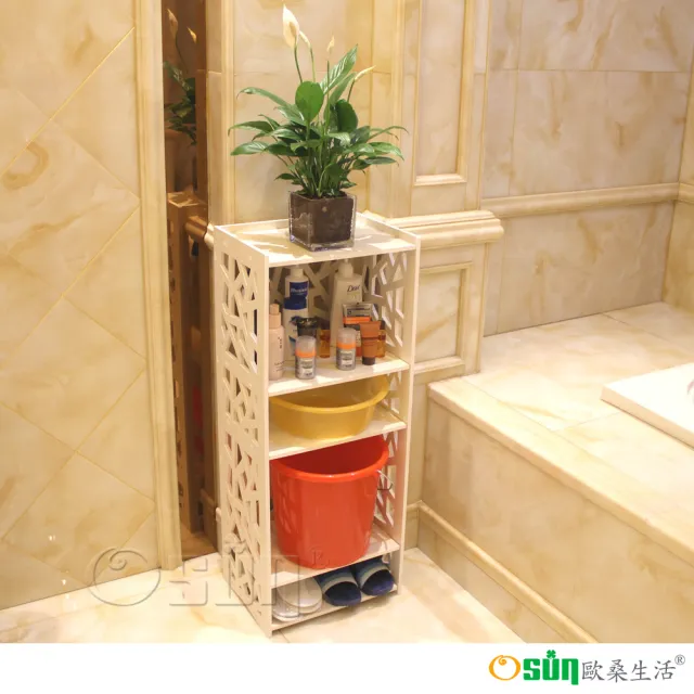 【Osun】DIY木塑板 收納架(CE178-DQ100)