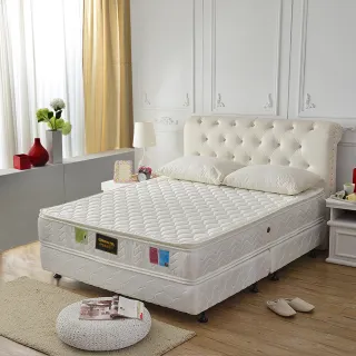 【A+愛家】正四線-抗菌防潑水-護邊-蜂巢獨立筒床墊(雙人5尺)