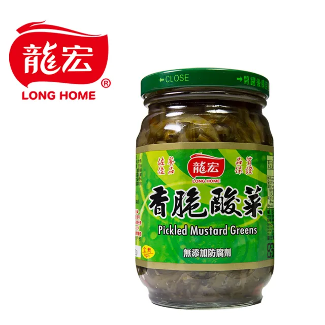 【龍宏】香脆酸菜370g