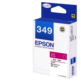 【EPSON】349 標準型紅色墨水匣(T349350)
