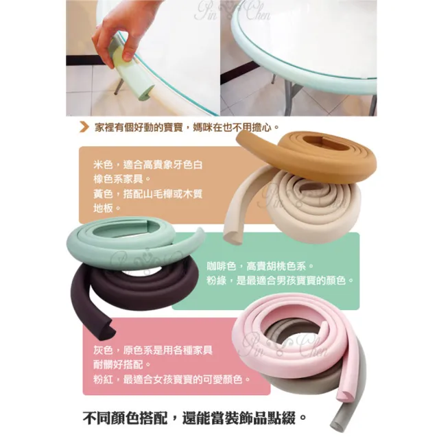【kiret】超柔軟安全防護條400cm附3M膠條-防撞條防撞護條/防撞泡棉居家幼兒老人寵物必備(防撞條 防撞泡棉)
