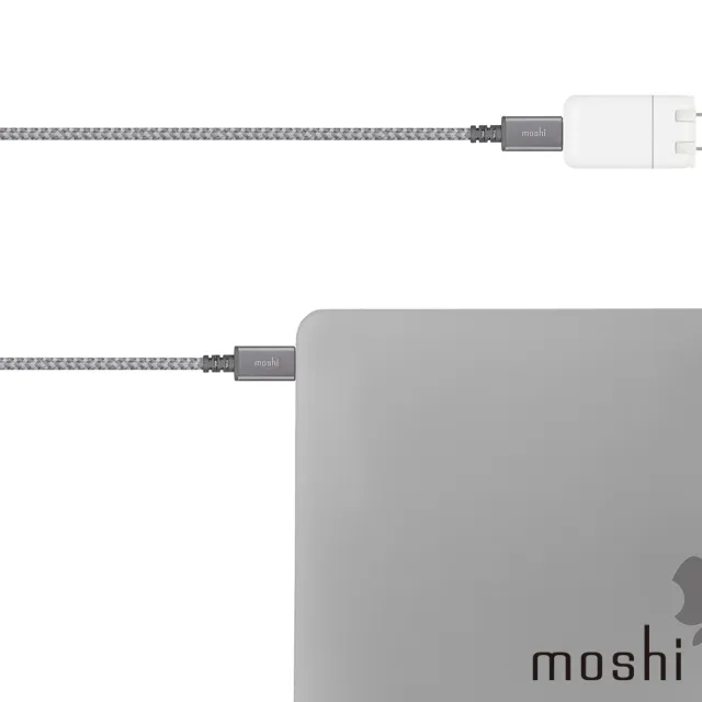 【moshi】Integra 強韌系列USB-C to USB-C 耐用充電/傳輸編織線(2M)