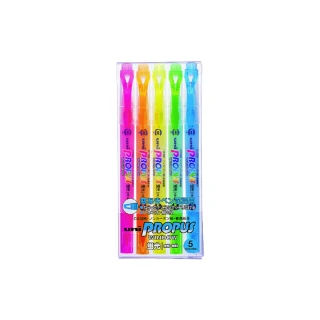 【UNI】三菱PUS-102T視窗螢光筆5色組