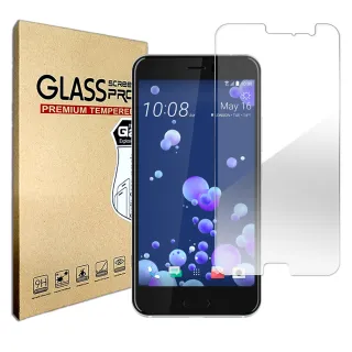 【YANG YI】揚邑 HTC U11 5.5吋 9H鋼化玻璃保護貼膜(防爆防刮防眩弧邊)