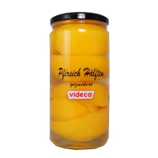 【西班牙Videca 維德卡】特級切片水蜜桃700G(甜點 烘培 送禮)