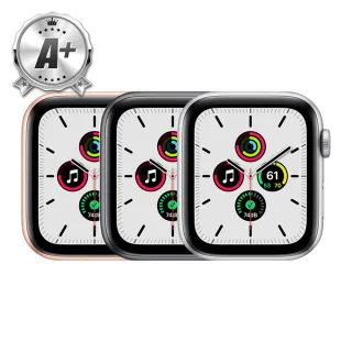 【Apple】A 級福利品 Apple Watch SE GPS 44mm 鋁金屬錶殼(副廠配件/錶帶顏色隨機)