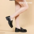 【SOFE MORE】36-42碼 復古厚底增高小皮鞋 樂福鞋 粗跟小皮鞋 小皮鞋(粗跟小皮鞋)