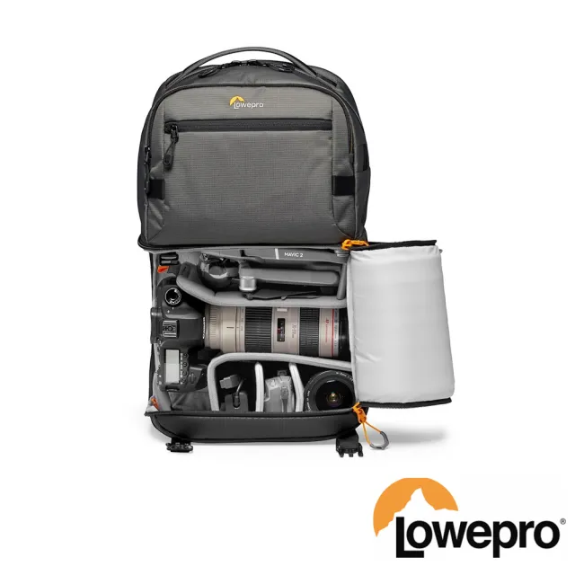 【Lowepro 羅普】Fastpack 飛梭三代 PRO BP250 AW III 攝影後背包 灰(公司貨)