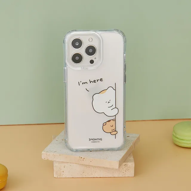 【TOYSELECT】iPhone 13 Pro 6.1吋 3MONTHS悠仔及阿布抗黃防摔iPhone手機殼