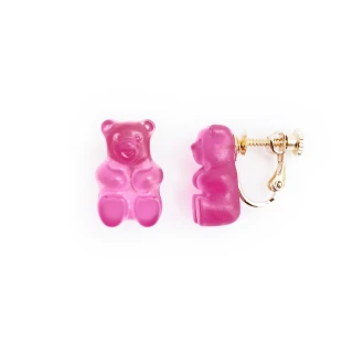 【Gargle】美妙滋味熊熊軟糖耳環（耳夾式）(日本品牌)