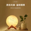 【小魚嚴選】手繪DIY水彩星球月球燈 1組(塗鴉彩繪發光小夜燈)