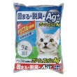 【IRIS】抗菌貓砂 9L/8.2kg*3包組(KFAG-90/礦砂)