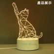 【YING SHUO】LED造型小夜燈 裝飾燈 3D立體 壓克力(創意 卡通 交換禮物 居家 裝飾)