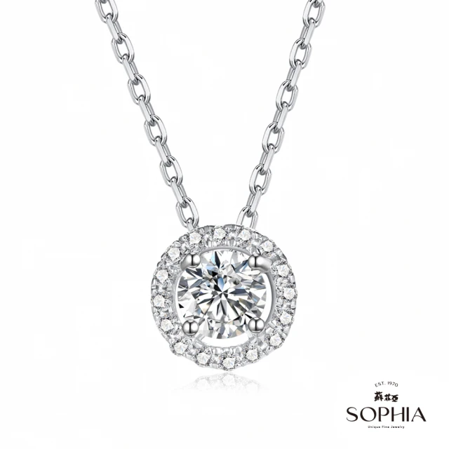蘇菲亞珠寶 18K玫瑰金 艾米塔 瑪瑙鑽石套鍊 推薦