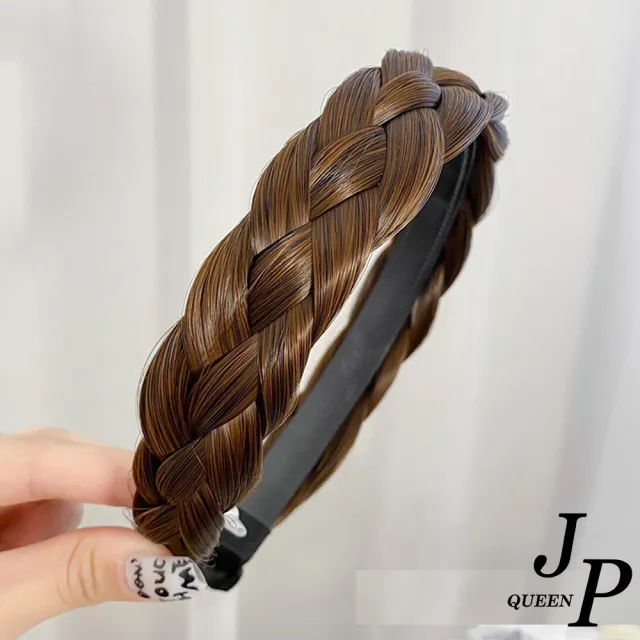 【Jpqueen】麻花魚骨辮子假髮髮箍髮飾(14款可選)