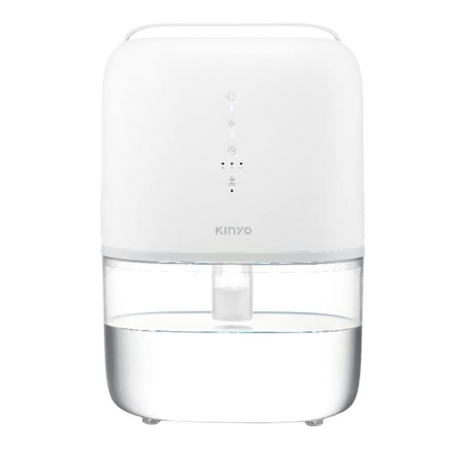 【KINYO】1.8L輕巧型省電除濕機/DHM-3450(輕巧/安靜/彩光)