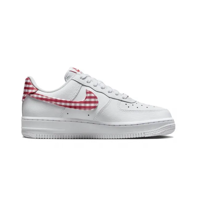 【NIKE 耐吉】Nike Air Force 1 Low Red Gingham 紅白格子 DZ2784-101