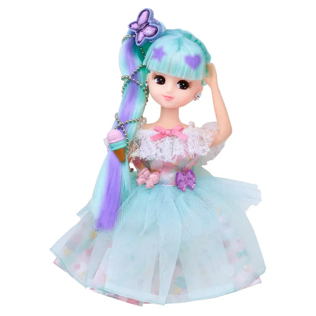 【TAKARA TOMY】Licca 莉卡娃娃 粉彩冰淇淋變髮莉卡娃娃