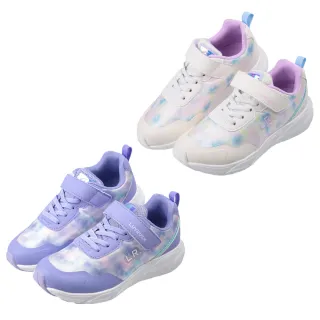 【布布童鞋】Moonstar日本LUVRUSH兒童機能運動鞋(白色/紫色)