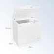 【TCL】200公升 臥式定頻冷凍櫃(F200CFW)