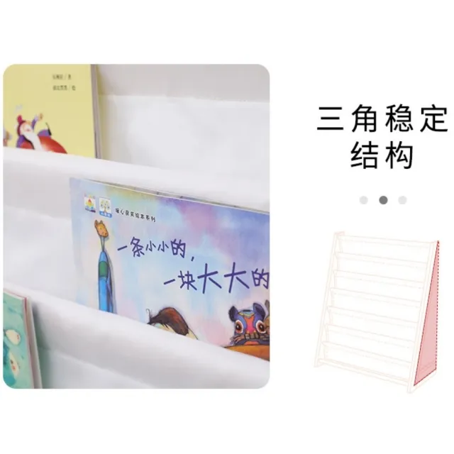 【Noname】兒童書架 多層 書架 木書架 收納架(書架 兒童書架 置物架 收納架 多層書架 實木)