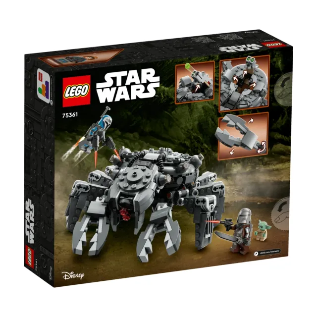 【LEGO 樂高】星際大戰系列 75361 蜘蛛坦克(Spider Tank Star Wars)