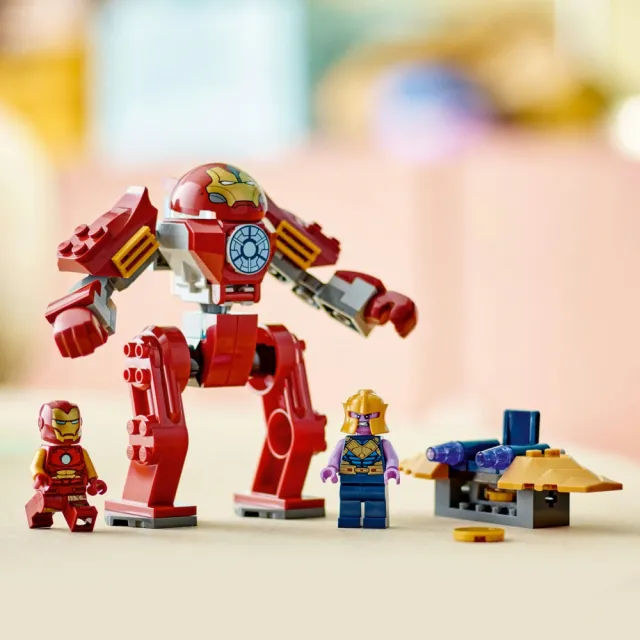 【LEGO 樂高】Marvel超級英雄系列 76263 鋼鐵人反浩克裝甲對戰薩諾斯(Iron Man Hulkbuster vs.Thanos)