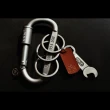 【UNIC】UNIC鋁合金扣環鑰匙圈 / 皮革開瓶器鑰匙圈(輕量化的硬質鋁合金扣環)