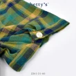 【betty’s 貝蒂思】彩色格紋抽繩短袖上衣(共二色)