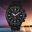 【CITIZEN 星辰】GENTS系列 電波對時 萬年曆 光動能計時腕錶 禮物推薦 畢業禮物(CB5835-83E)