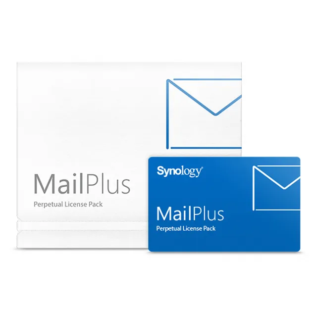 【Synology 群暉科技】MailPlus Pack 5(單機永久授權/5人版/授權商品一經售出不得退貨)