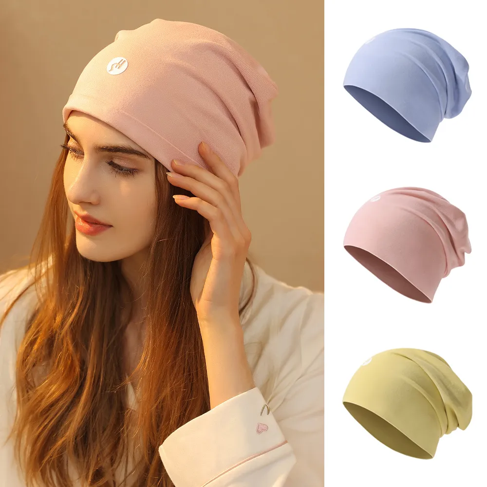 【OMRUI】莫代爾四季薄款媽媽月子帽 包頭帽 化療帽 睡帽 防風保暖護耳帽 堆堆帽(520禮物/送禮)
