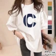 【Mini 嚴選】現貨 字母C寬鬆短袖上衣(六色)