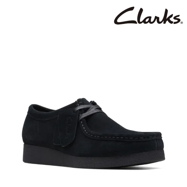 Clarks】女鞋Wallabee EVO Sh 經典升級原創工藝兩眼孔袋鼠鞋(CLF74746C