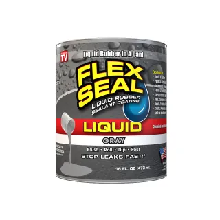 【特力屋】FLEX SEAL LIQUID 萬用止漏膠 水泥灰 473ml