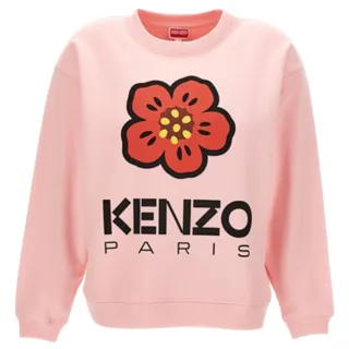 【KENZO】新款 女款 BOKE FLOWER 長袖運動衫-粉色(XS號、S號、M號、L號)