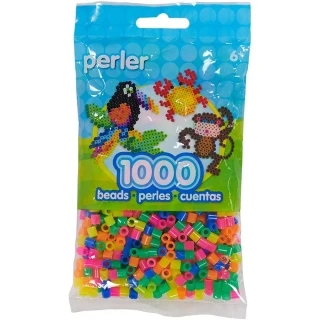 《Perler 拼拼豆豆》1000顆混色補充包-51霓虹色系