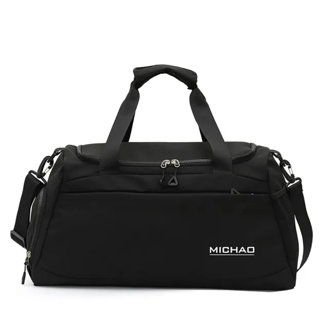 【MICHAO】大容量乾濕分離健身運動包 手提行李袋 旅行行李箱拉桿包 游泳收納包