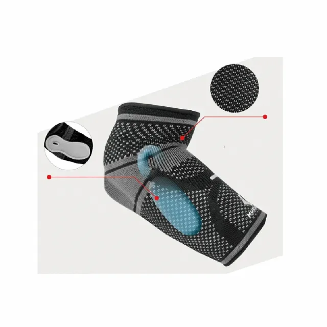 【海夫健康生活館】慕樂 肢體護具 未滅菌 Mueller E-700專業型肘關節護具 肘關節圍23-28cm(MUA78882)