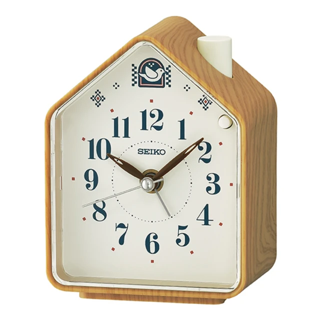 SEIKO 精工 自然風 滑動式秒針鬧鐘 可選鳥鳴/音樂/嗶