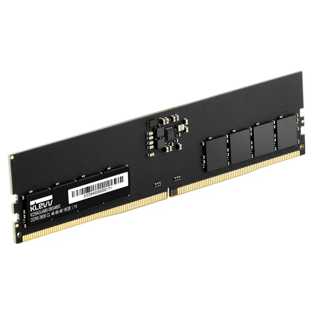 【KLEVV 科賦】DDR5 5600 16GB 桌上型記憶體 (KD5AGUA80-56G460A)