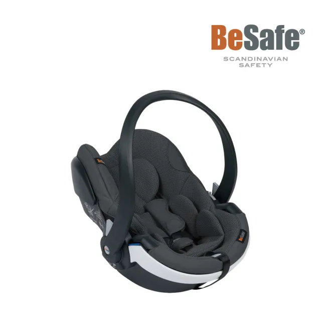 【BeSafe】0-12個月 ISOfix 新生兒提籃 X1系列 最新I-Size標準(3D極圈灰)