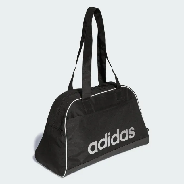 【adidas 愛迪達】W L Ess Bwl Bag 側背包 保齡球包 時尚復古包 經典 流行 愛迪達 黑(HY0759)